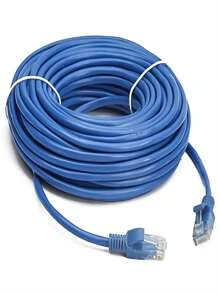 Cabo RJ45 Série Conector de Rede 2/3/5/10Metros WIFI - Azul - Visão 1