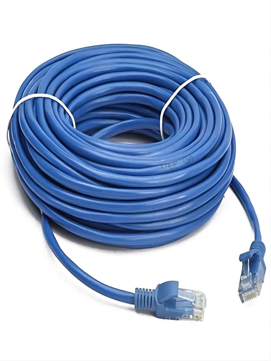 Cabo RJ45 Série Conector de Rede 2/3/5/10Metros WIFI - Azul - Visão 1