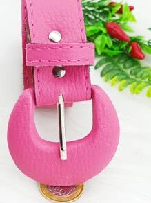 Cintos feminino 3CM colorido moda casual com um  loops