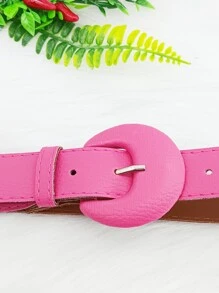 Cintos feminino 3CM colorido moda casual com um  loops