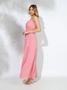 Women Dresses - 淺粉色 - 查看 3