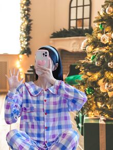 Women Pajama Sets - Multicolor - View 2