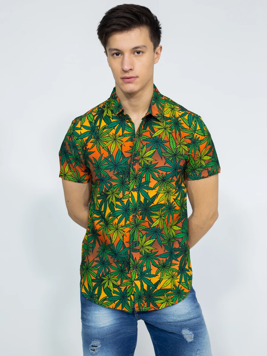 Men Shirts - 彩色 - 查看 1