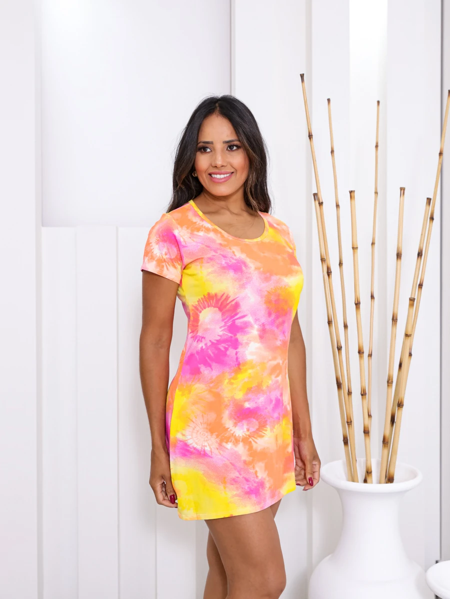 Women Dresses - Màu vàng - Xem 1