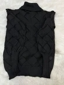 Women Sweaters - Black - View 4
