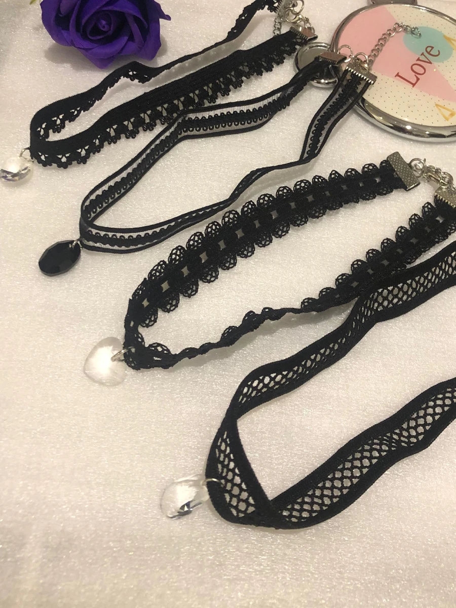 Pendant Necklaces - 黑色 - 查看 1