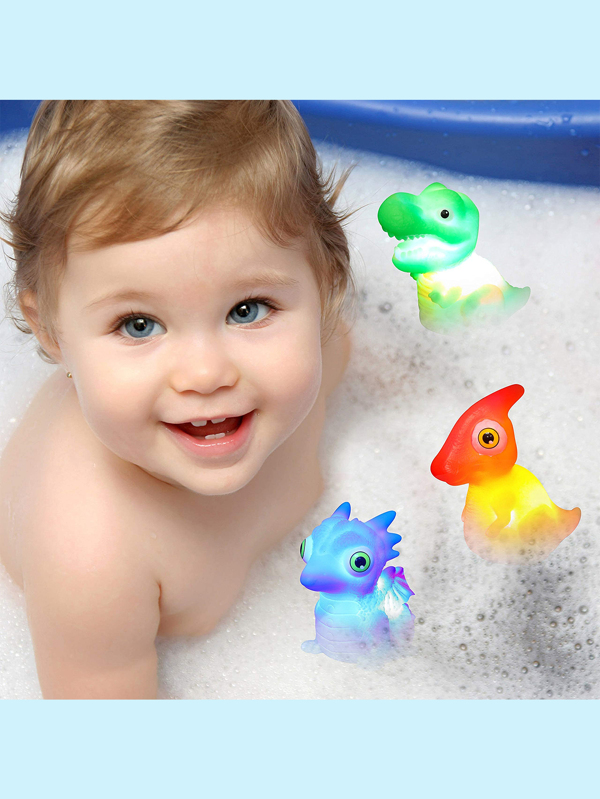 JOYIN 8 Packs LightUp Bath Toys, Bathtub Dinosaur Toys for Baby Toddler Kids SHEIN USA