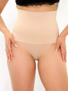 Women Shapewear Bottoms - 米色 - 查看 5