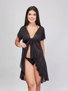 Women Kimonos - màu đen - Xem 3