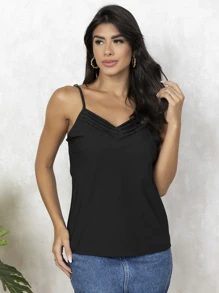 Women Tank Tops & Camis - màu đen - Xem 3