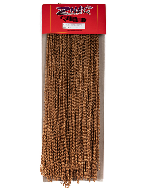 Cabelo Kanekalon Microzizi Miojinho Trançado Pacotão Cor: 27