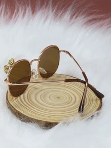Fashion Glasses - 摩卡棕 - 查看 3