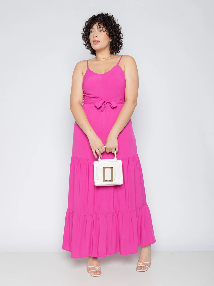 Women Dresses - 粉色 - 查看 1