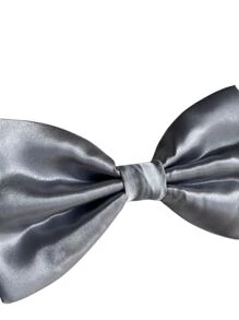 Cà vạt nam thông thường cho những dịp trang trọng và trang phục công sở - Xám - Xem 3