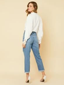 Women Blouses - trắng - Xem 6