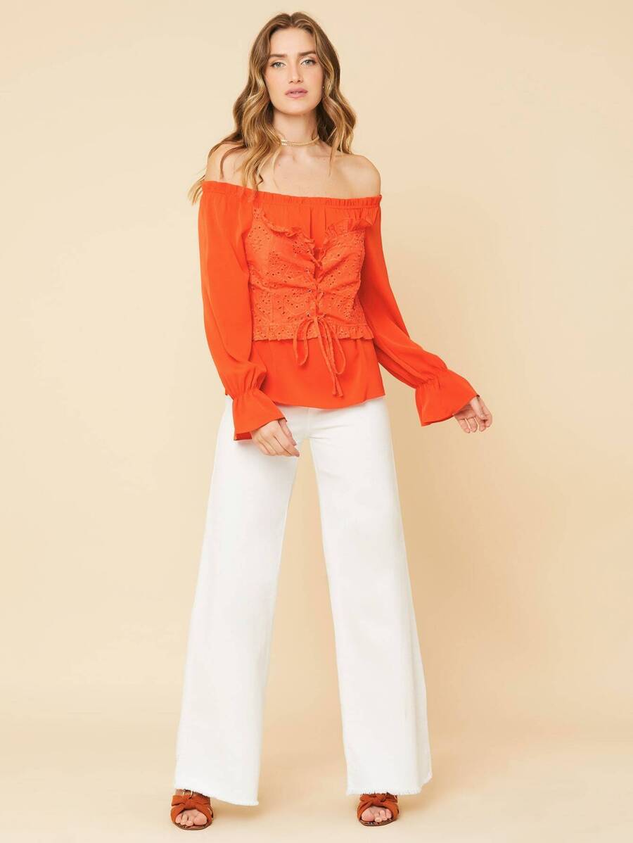 Women Blouses - trái cam - Xem 1
