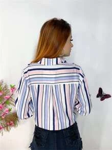 Women Blouses - Màu Hồng baby - Xem 3
