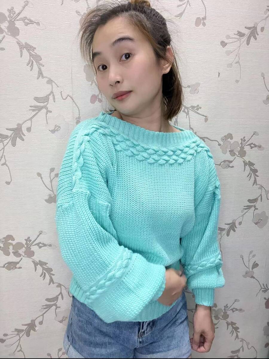 liberty moda Women Sweaters - Green - View 1