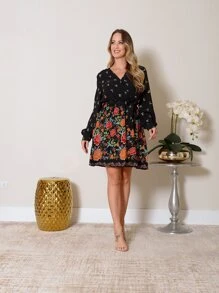 Women Dresses - 黑色 - 查看 2