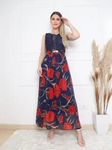 Women Dresses - 藏蓝色 - 查看 1