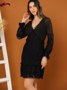 Women Dresses - 黑色 - 查看 4