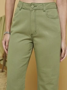 Women Pants - Màu xanh Bạc hà - Xem 5
