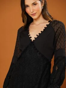 Women Dresses - 黑色 - 查看 3