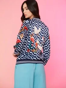 Women Jackets - 藍色 - 查看 2