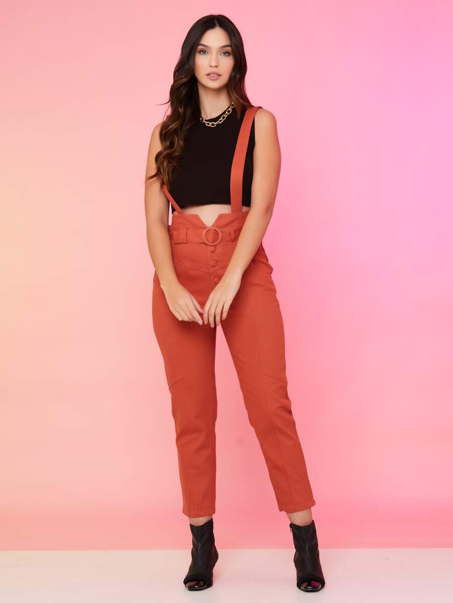 Women Jumpsuits - Màu Hồng  Dưa hấu - Xem 1