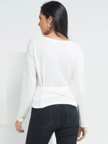 Women T-Shirts - trắng - Xem 3