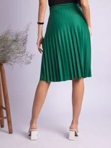 Women Skirts - màu xanh lá - Xem 2
