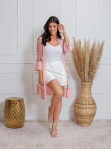 Saida De Praia - Rosa chiclete - Visão 4