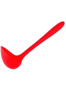 Concha de Silicone para Cozinha – Resistente ao Calor e Antiderrapante - Vermelho - Visão 4