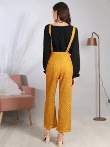 Women Jumpsuits - Màu vàng - Xem 2