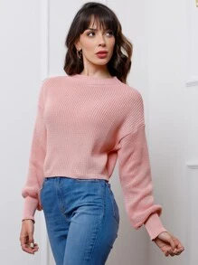 Women Sweaters - Hồng - Xem 3