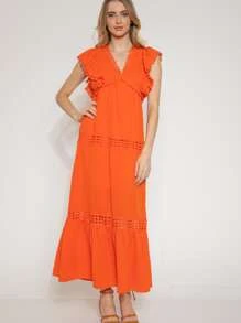 Women Dresses - trái cam - Xem 1