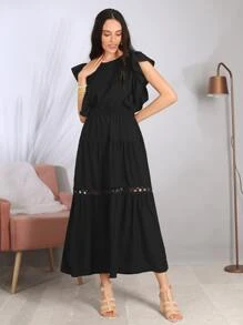 Women Dresses - 黑色 - 查看 3
