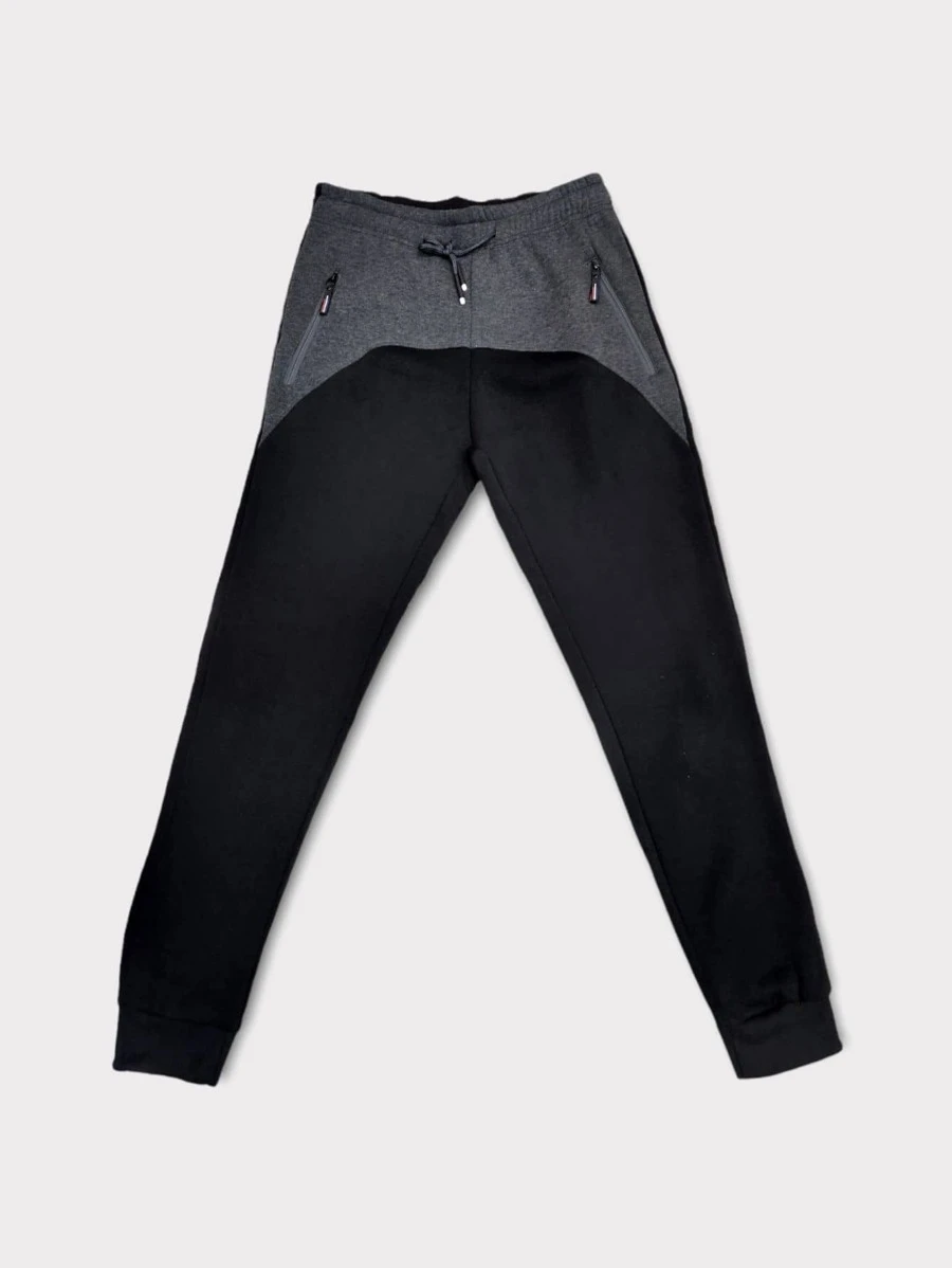 Men Sweatpants - 黑色 - 查看 1