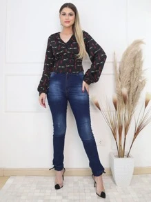 Women Blouses - màu đen - Xem 1