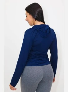 Women Sports Jackets - 藏蓝色 - 查看 2