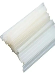 1 Kg De Bastão Cola Quente Fino D 7mmx30 Cm - Branco - Visão 2