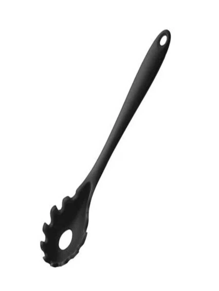 Pegador De Silicone Para Massa/Macarrão - Preto - Visão 1