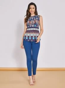 Women Tank Tops & Camis - 藏蓝色 - 查看 5