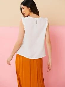 Women Blouses - 白色 - 查看 4