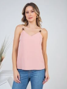 Women Tank Tops & Camis - Hồng - Xem 2