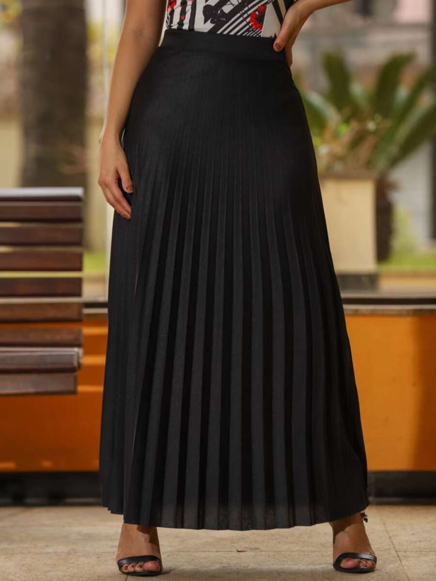 Women Skirts - màu đen - Xem 1