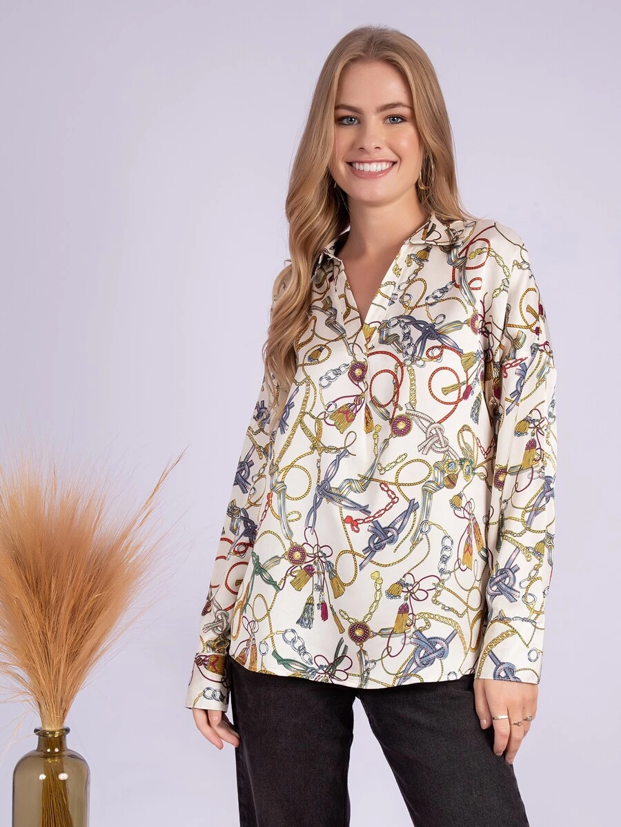 Women Blouses - trắng - Xem 1