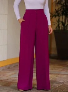 Women Pants - Màu tím - Xem 3