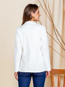 Women Blazers - trắng - Xem 2