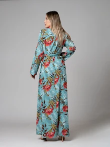 Women Dresses - 薄荷綠 - 查看 3